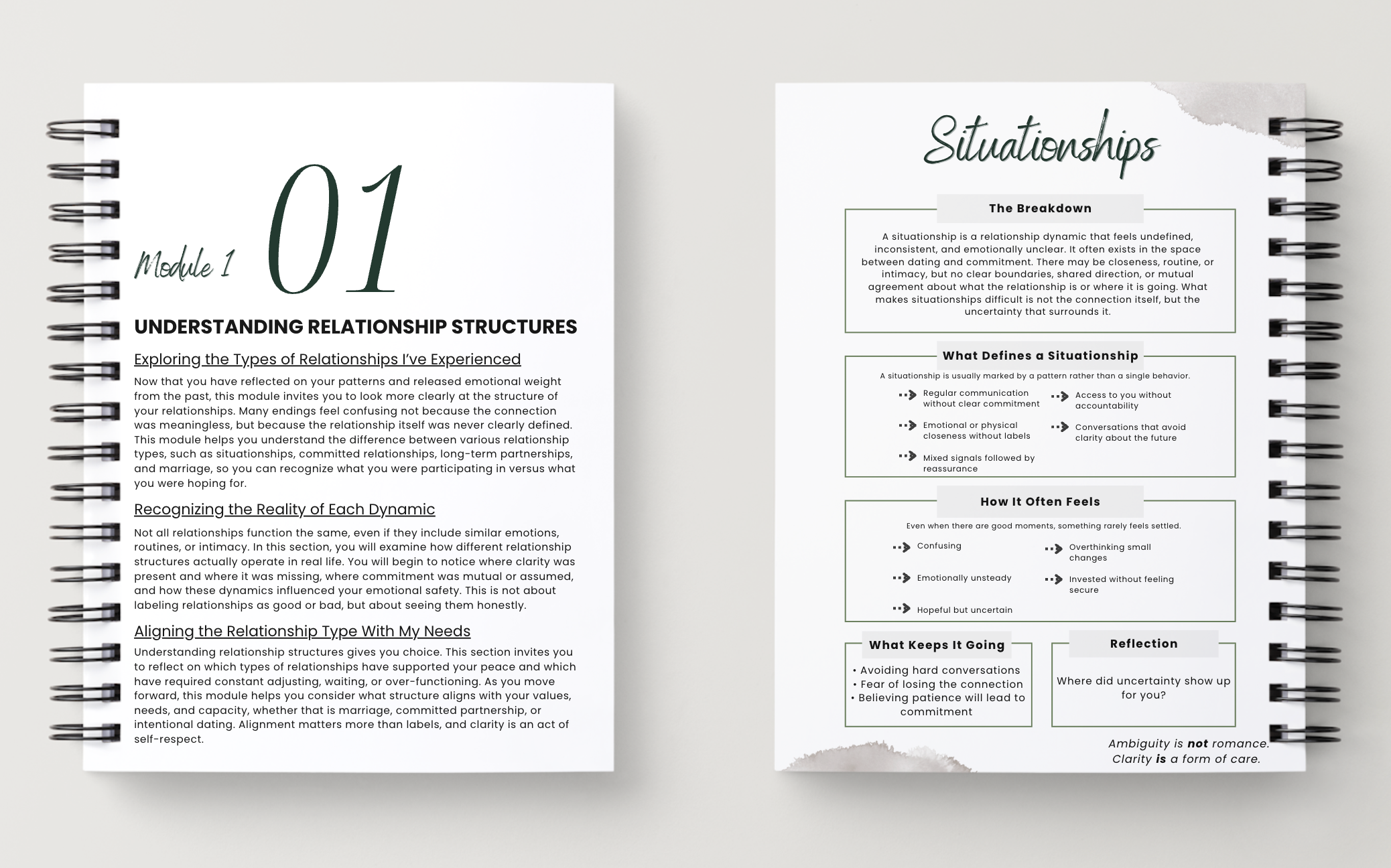 The Book of Threads: A Women's Workbook for Insightful Advice in Dating, Men & Relationships